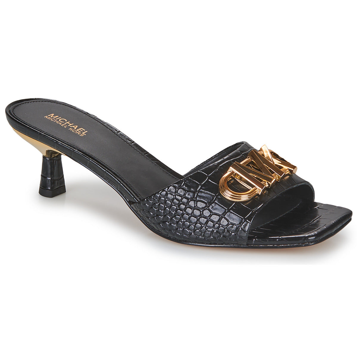 Scarpe Donna MICHAEL Michael Kors  AMAL KITTEN SANDAL  Nero