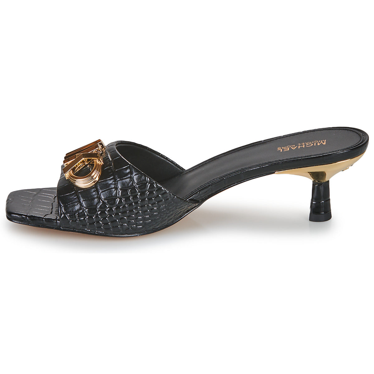 Scarpe Donna MICHAEL Michael Kors  AMAL KITTEN SANDAL  Nero