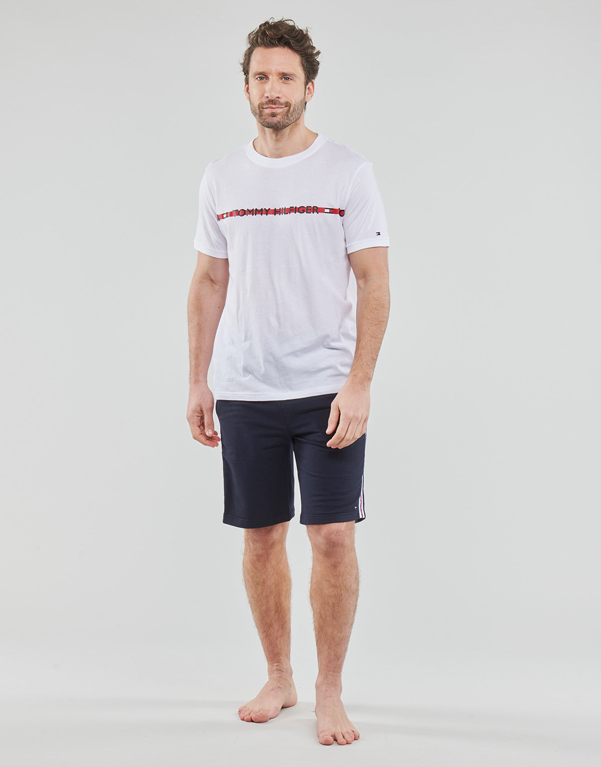 Pantaloni corti Uomo Tommy Hilfiger  TRACK SHORT HWK  Marine