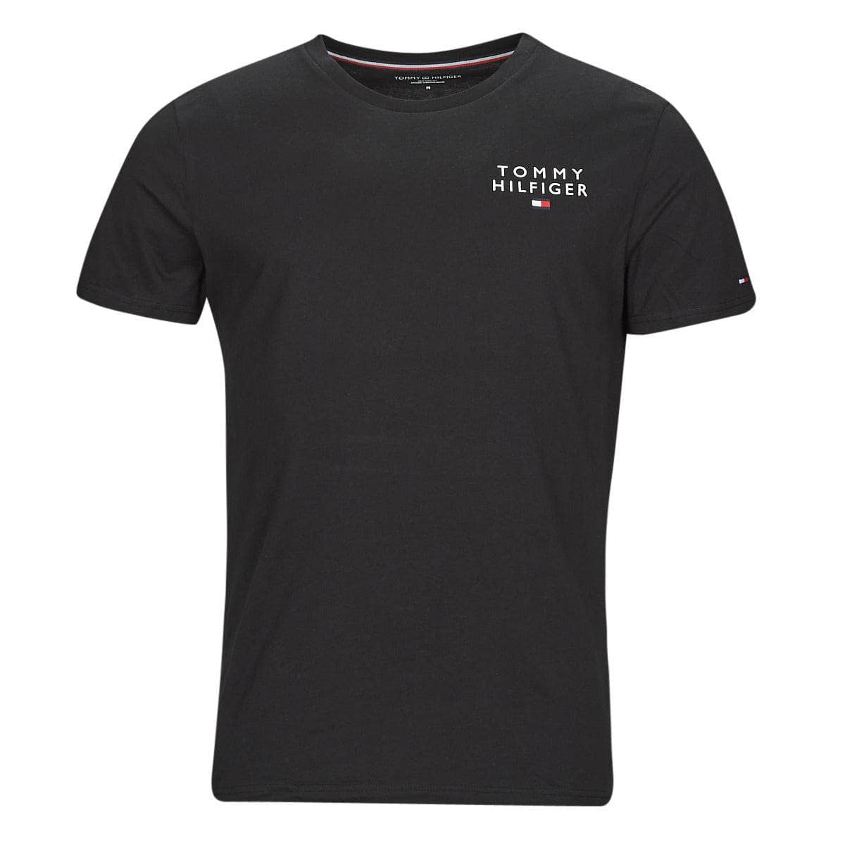 T-shirt Uomo Tommy Hilfiger  CN SS TEE LOGO  Nero