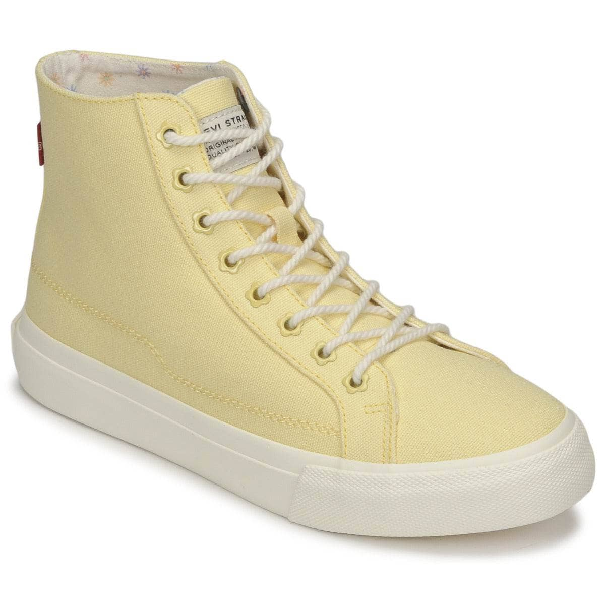 Sneakers alte Donna Levis  DECON MID S  Giallo