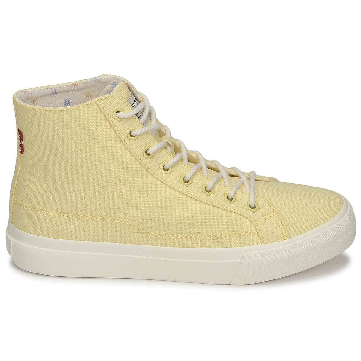 Sneakers alte Donna Levis  DECON MID S  Giallo