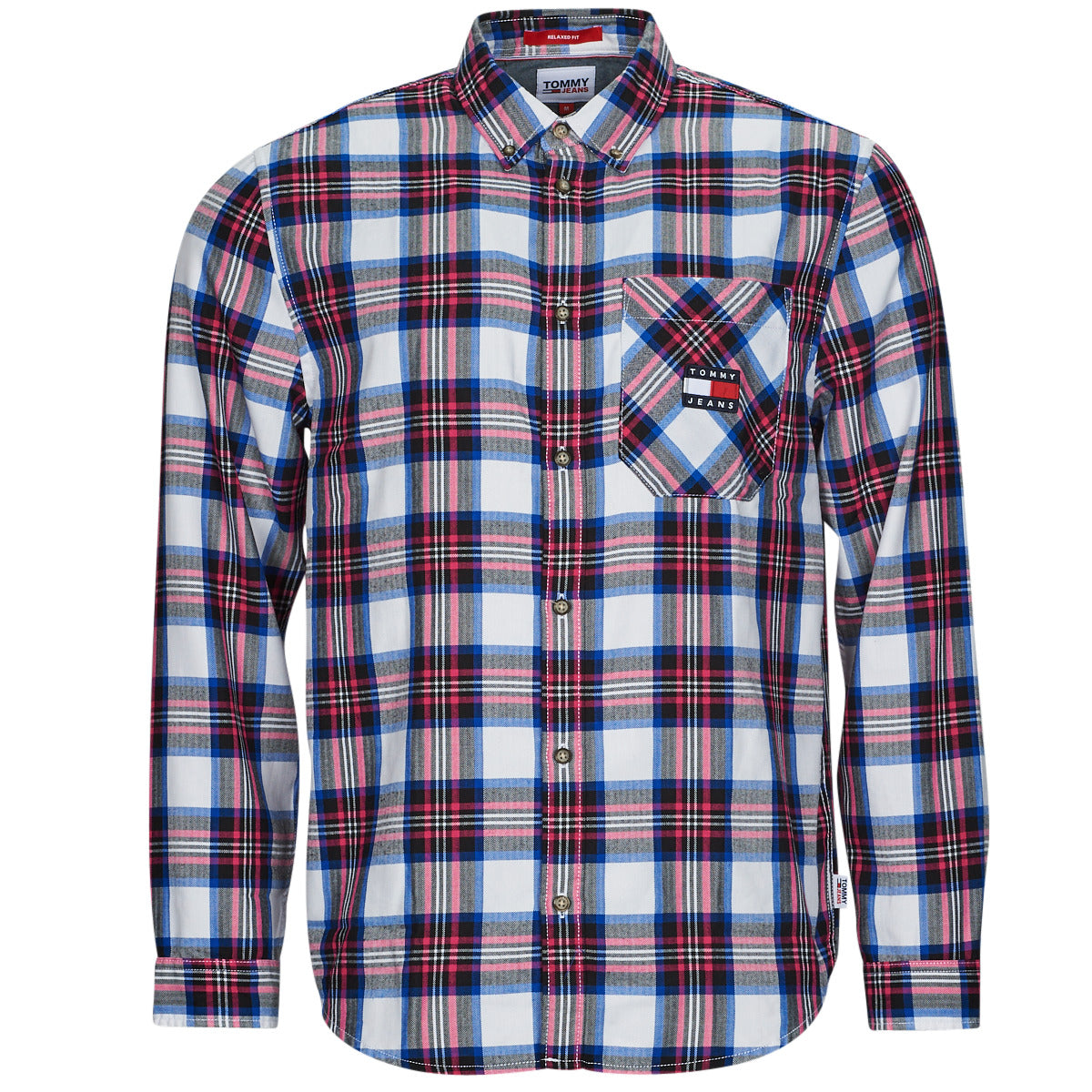 Camicia a maniche lunghe Uomo Tommy Jeans  TJM RELAXED FLANNEL SHIRT  Multicolore