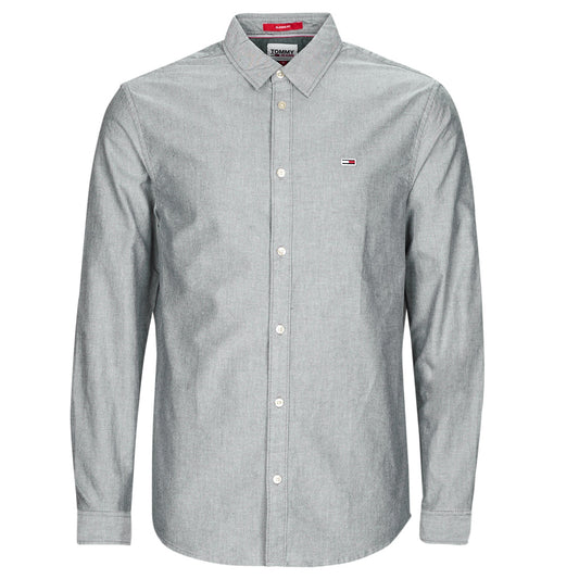 Camicia a maniche lunghe Uomo Tommy Jeans  TJM CLASSIC OXFORD SHIRT  Grigio