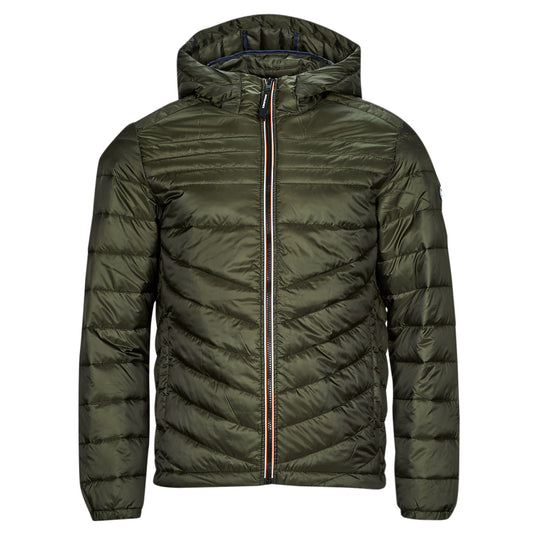 Piumino Uomo Jack & Jones  JJEHERO PUFFER HOOD  Kaki