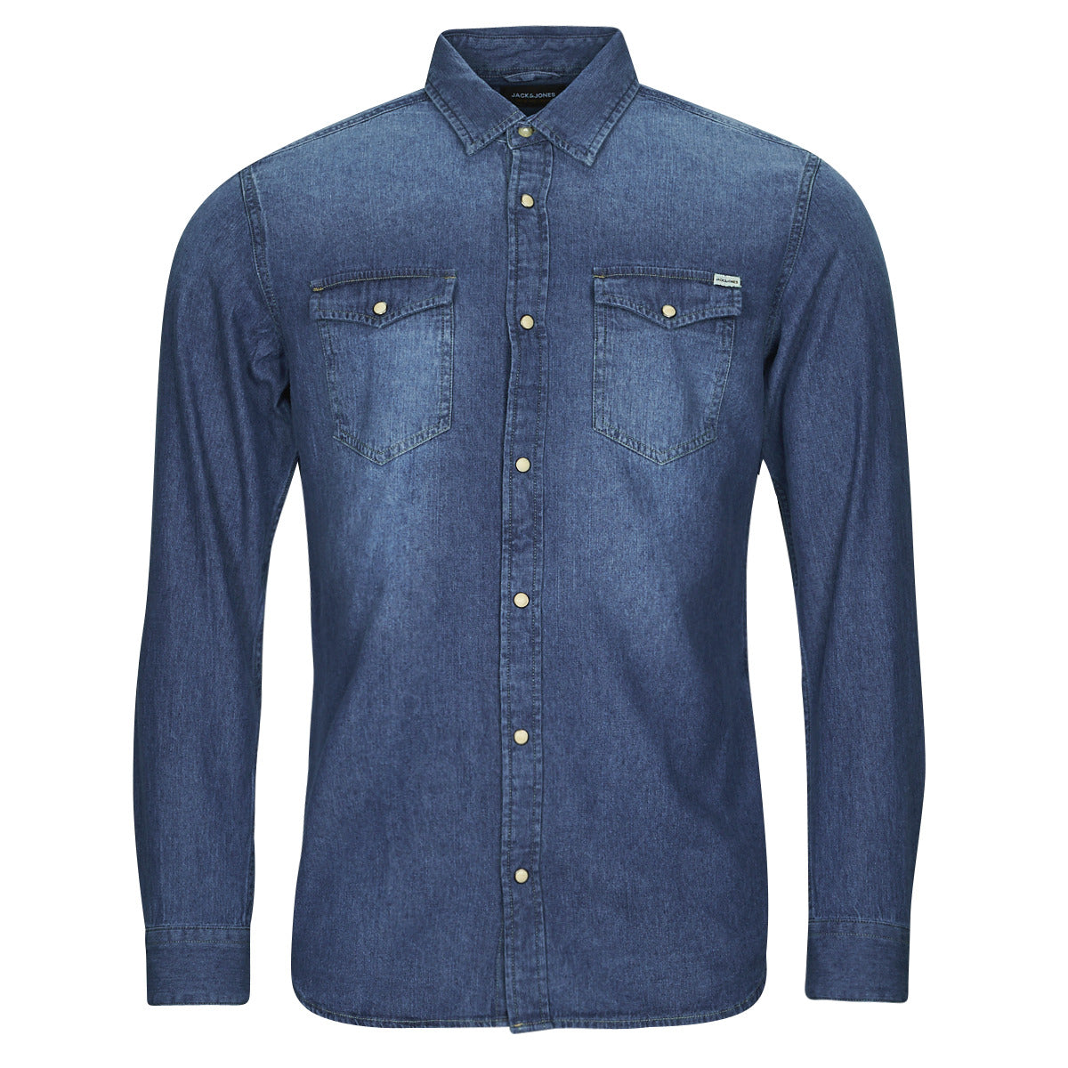 Camicia a maniche lunghe Uomo Jack & Jones  JJESHERIDAN SHIRT L/S  Blu