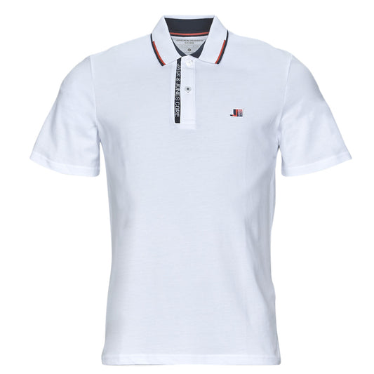 Polo Uomo Jack & Jones  JCOLOGAN POLO SS  Bianco