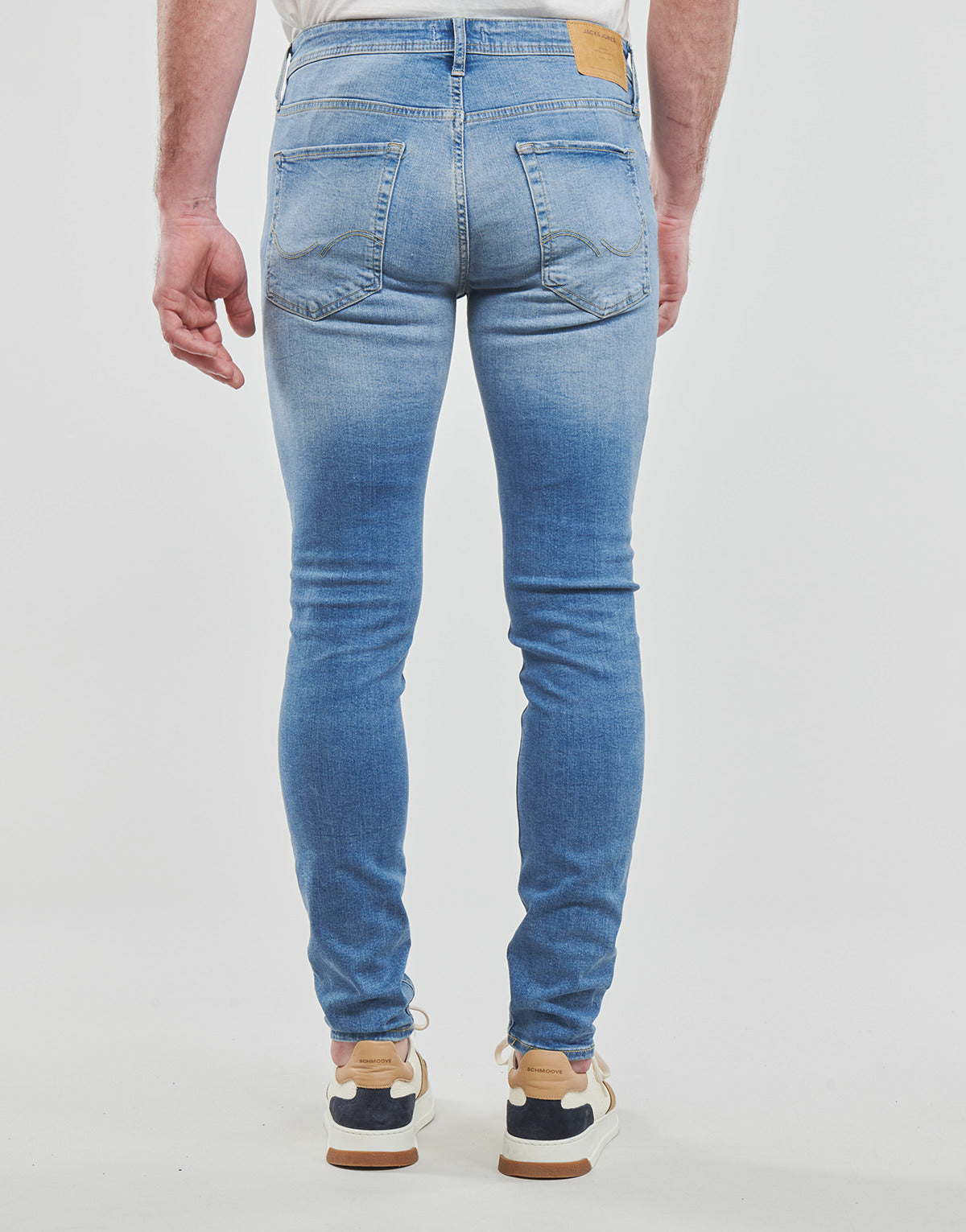 Jeans skynny Uomo Jack & Jones  JJILIAM JJORIGINAL  Blu