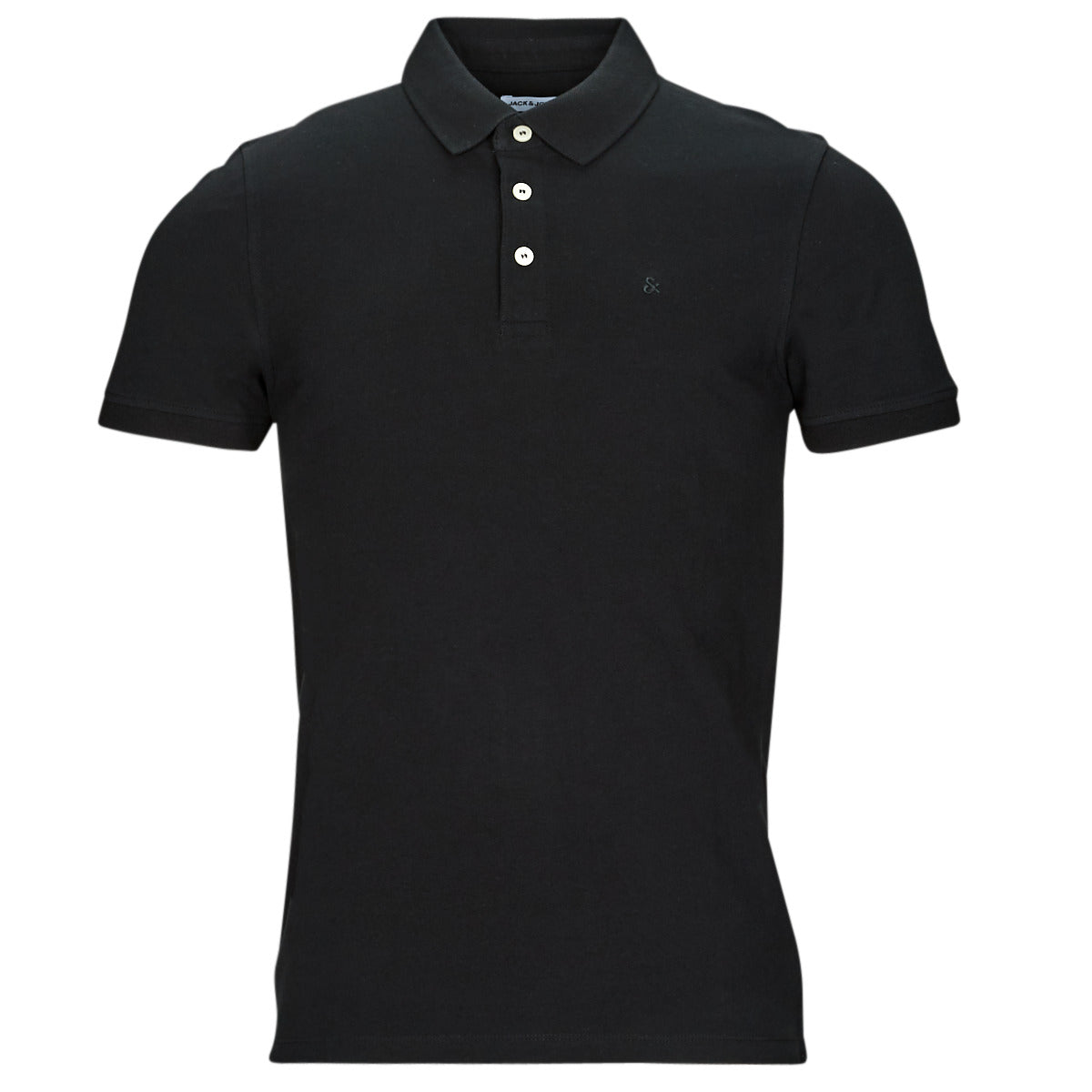 Polo Uomo Jack & Jones  JJEPAULOS POLO SS  Nero