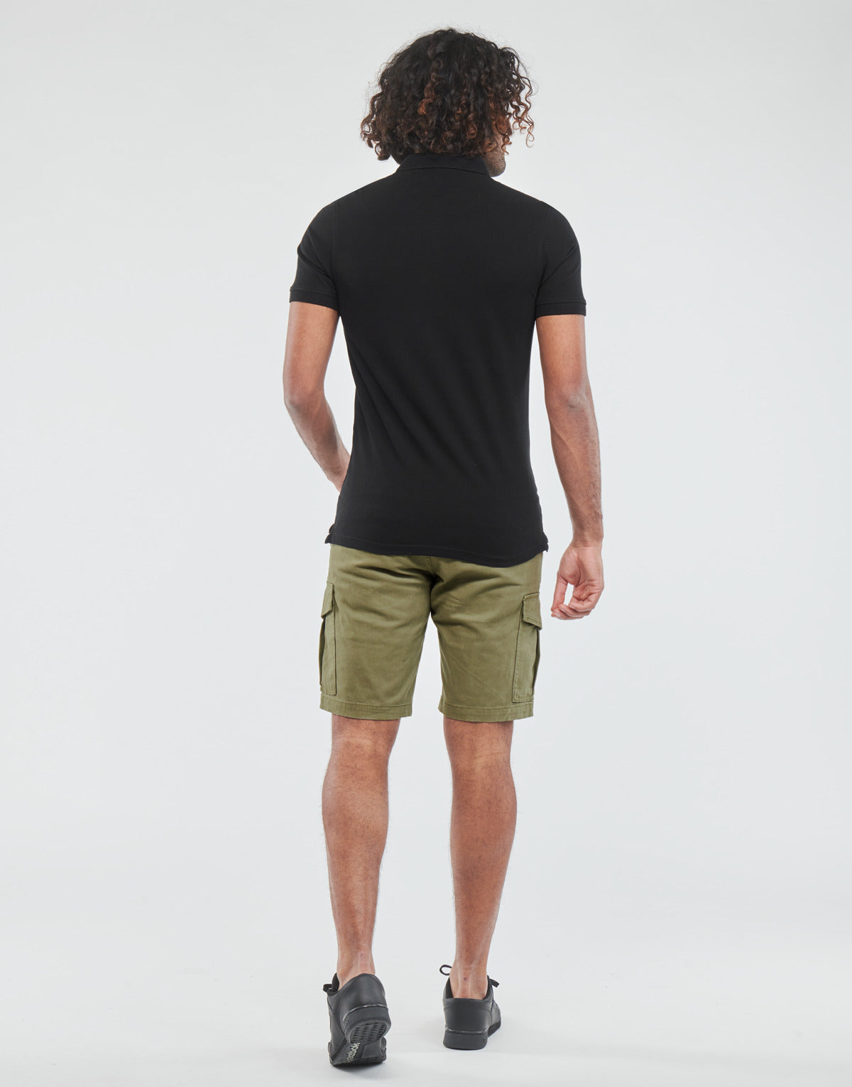 Polo Uomo Jack & Jones  JJEPAULOS POLO SS  Nero