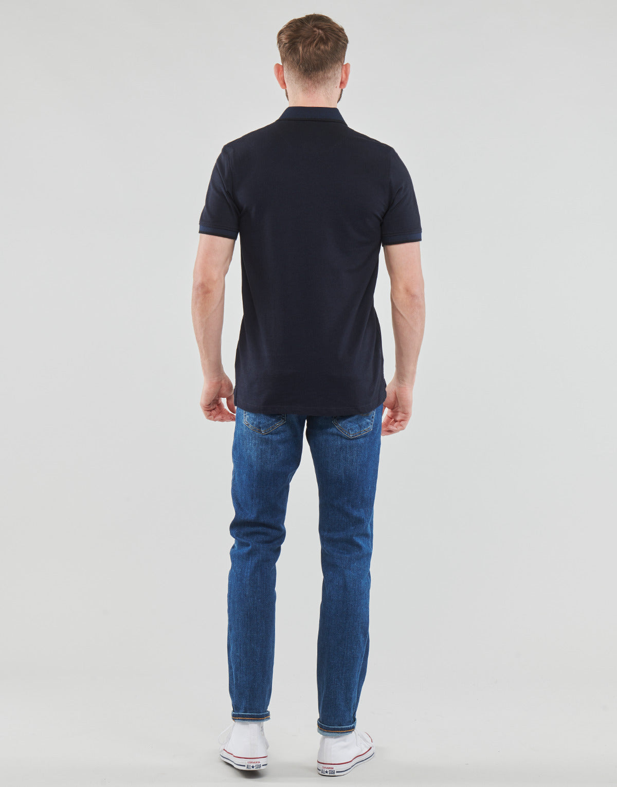 Polo Uomo Jack & Jones  JJEPAULOS POLO SS  Marine