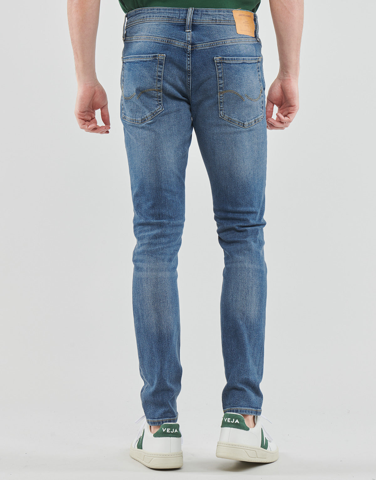 Jeans skynny Uomo Jack & Jones  JJILIAM JJORIGINAL  Blu