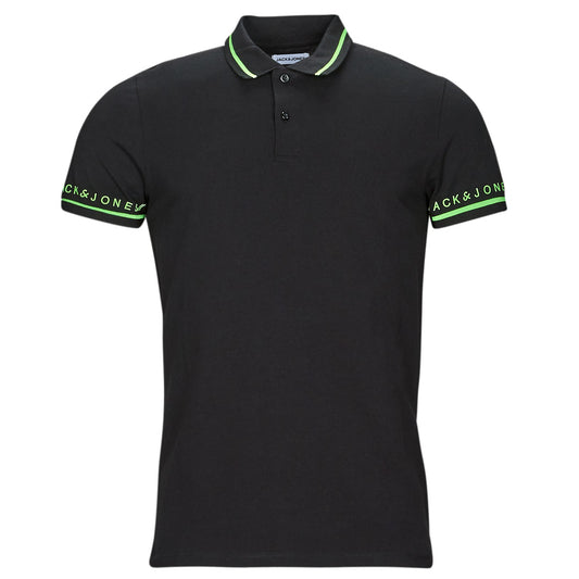 Polo Uomo Jack & Jones  JJGLOBUS POLO SS  Nero