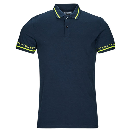 Polo Uomo Jack & Jones  JJGLOBUS POLO SS  Marine