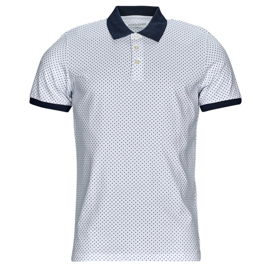 Polo Uomo Jack & Jones  JJNEW TERAKOTA POLO SS  Bianco