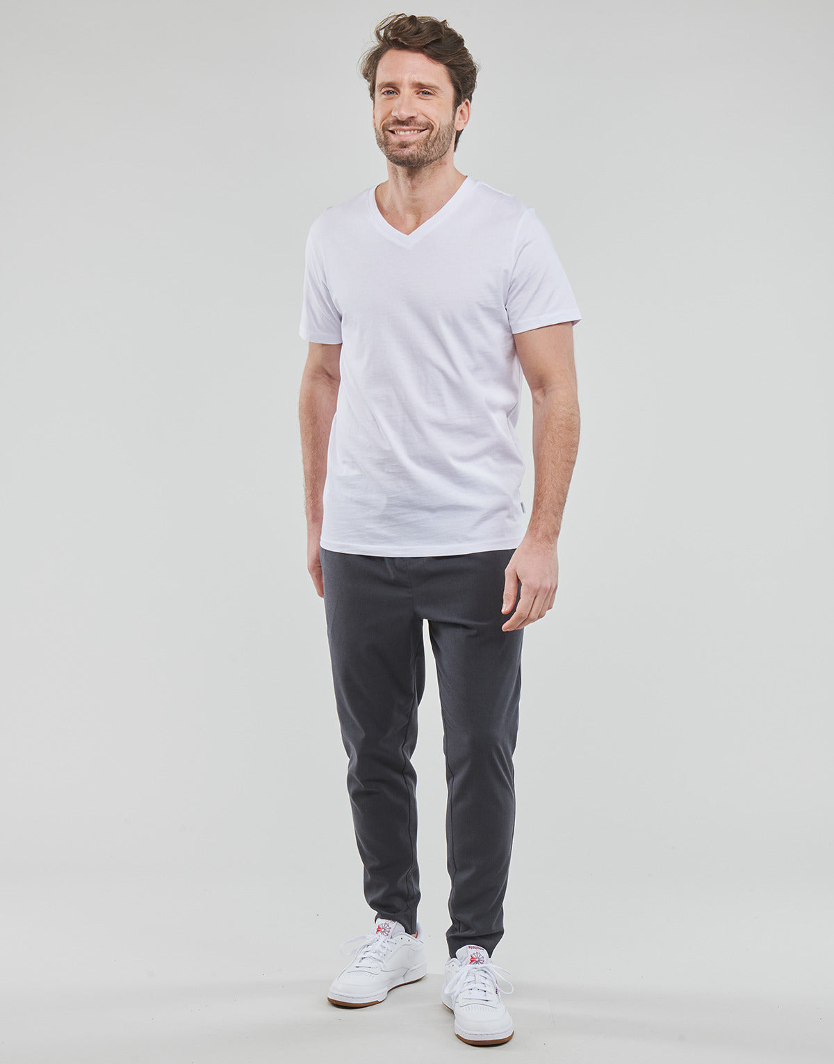 Pantalone Chino Uomo Jack & Jones  JPSTACE JJMARLO  Grigio