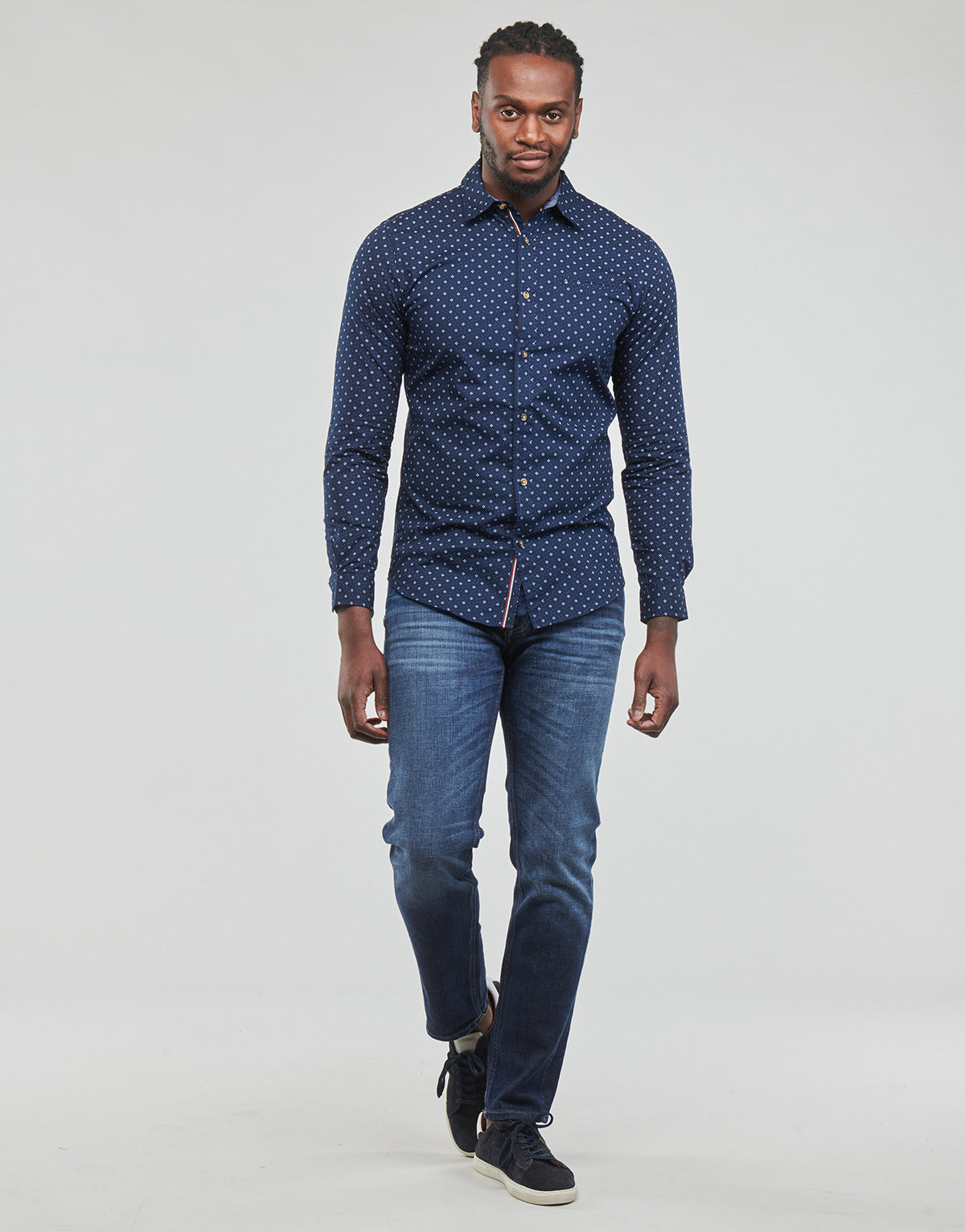 Jeans Uomo Jack & Jones  JJIMIKE JJORIGINAL  Blu