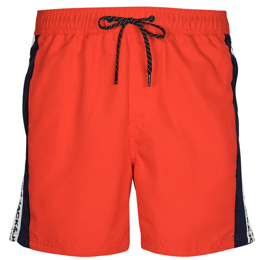 Costume / Bermuda da spiaggia Uomo Jack & Jones  JPSTFIJI JJSWIM TAPE  Rosso