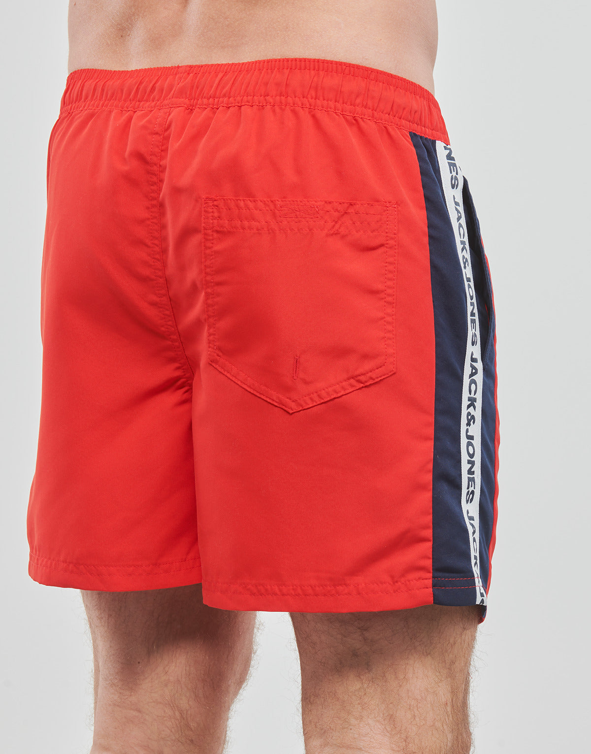 Costume / Bermuda da spiaggia Uomo Jack & Jones  JPSTFIJI JJSWIM TAPE  Rosso