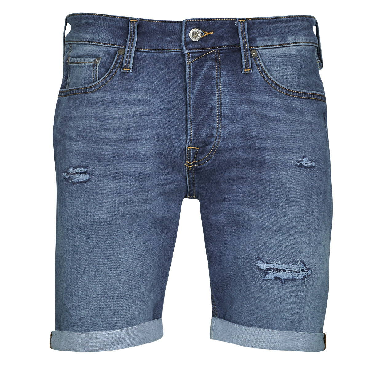 Pantaloni corti Uomo Jack & Jones  JJIRICK JJICON SHORTS  Blu