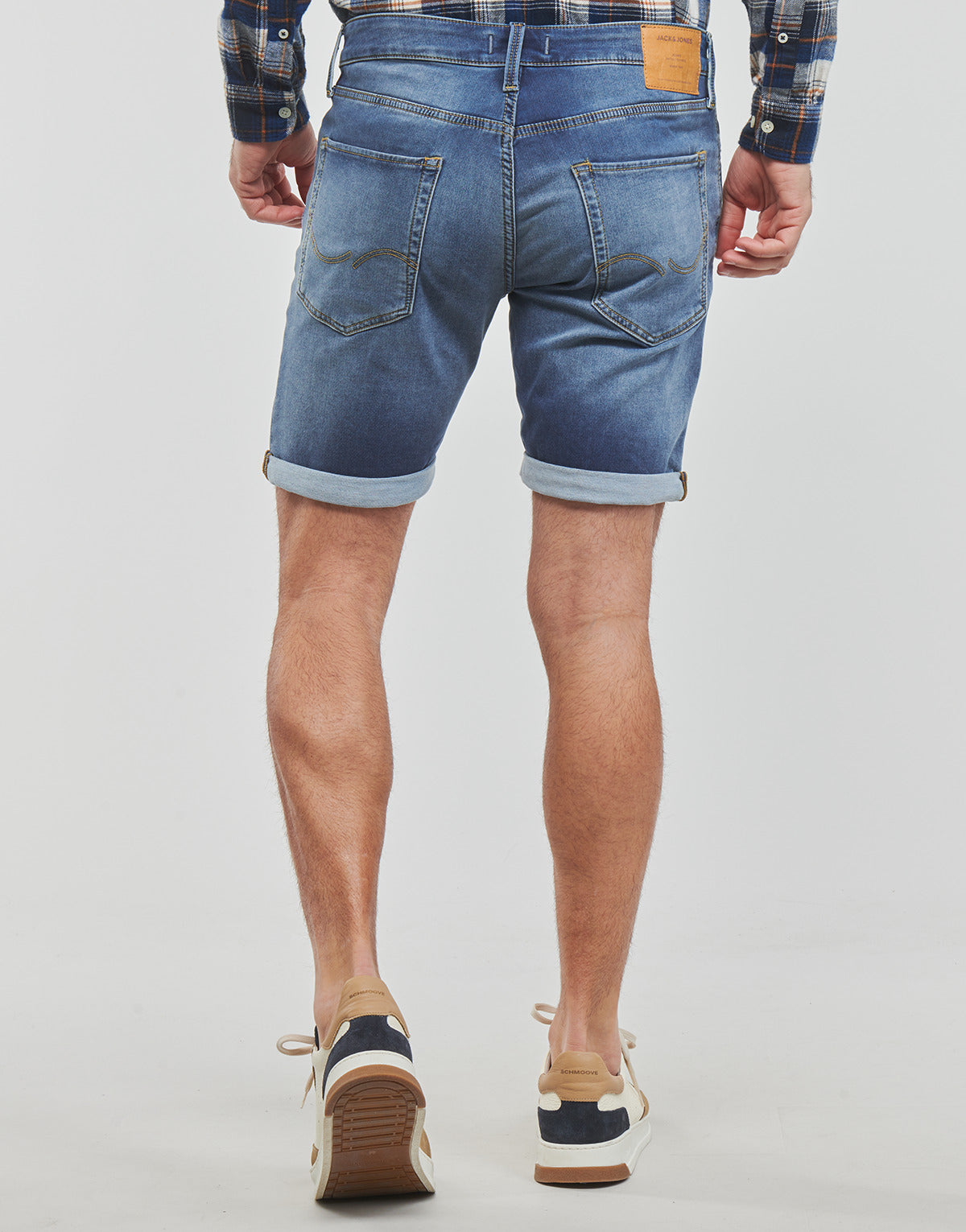 Pantaloni corti Uomo Jack & Jones  JJIRICK JJICON SHORTS  Blu