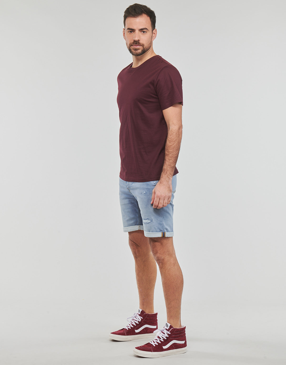 Pantaloni corti Uomo Jack & Jones  JJIRICK JJICON SHORTS  Blu