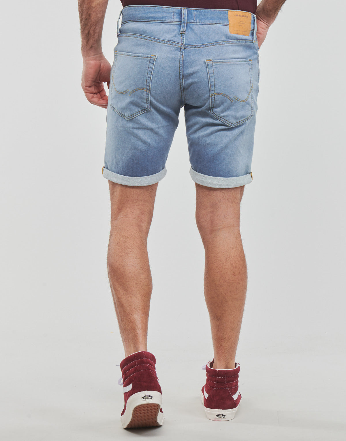 Pantaloni corti Uomo Jack & Jones  JJIRICK JJICON SHORTS  Blu