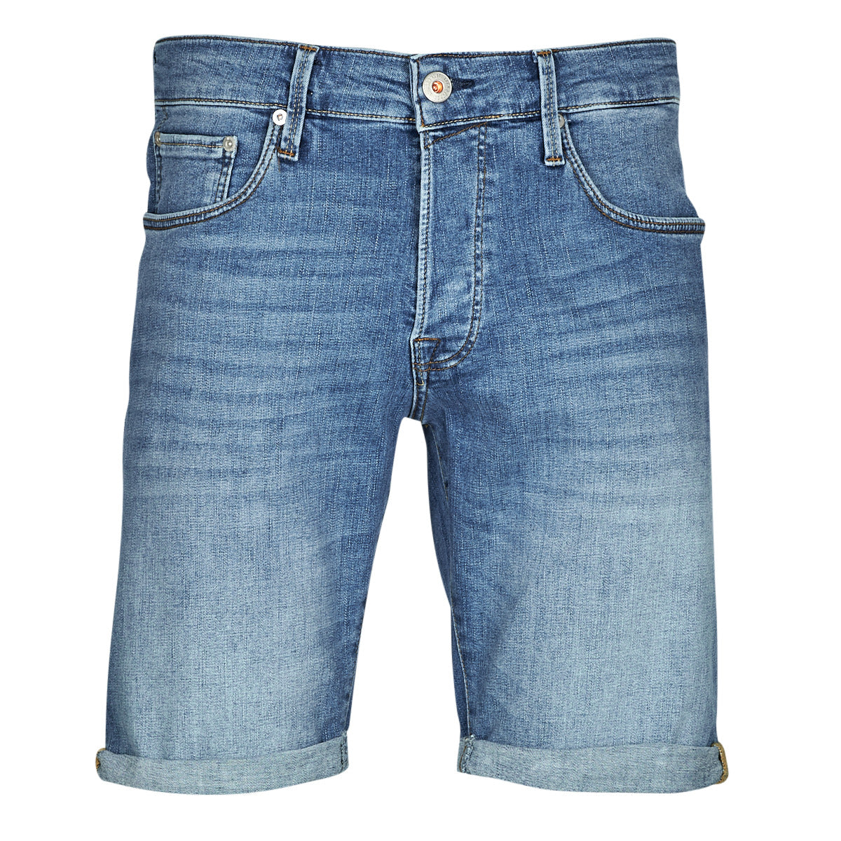 Pantaloni corti Uomo Jack & Jones  JJIRICK JJICON SHORTS  Blu