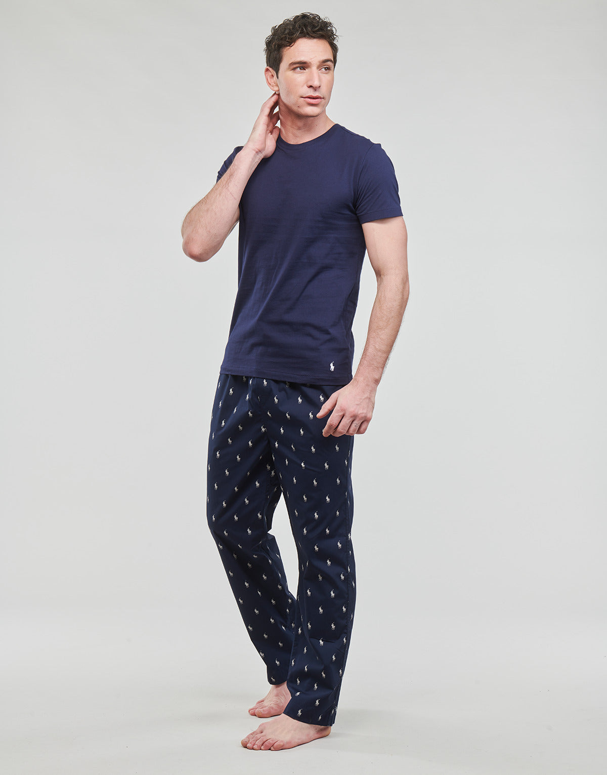 Pigiami / Camicia da notte Uomo Polo Ralph Lauren  SLEEPWEAR-PJ PANT-SLEEP-BOTTOM  Marine