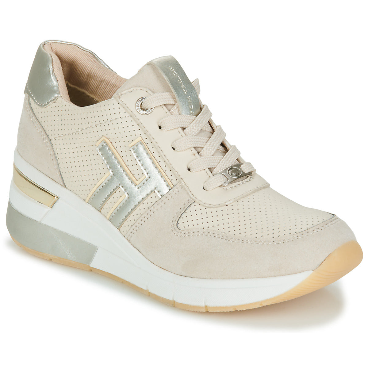 Sneakers basse Donna Tom Tailor  5393802  Beige