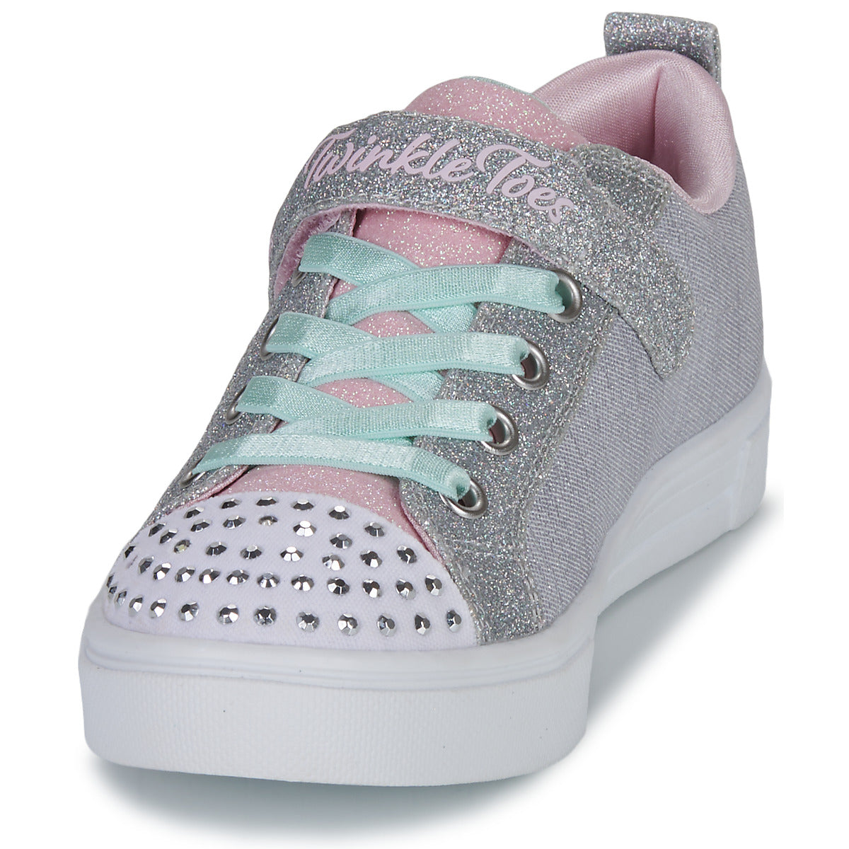 Scarpe bambini ragazza Skechers  TWINKLE SPARKS  Argento