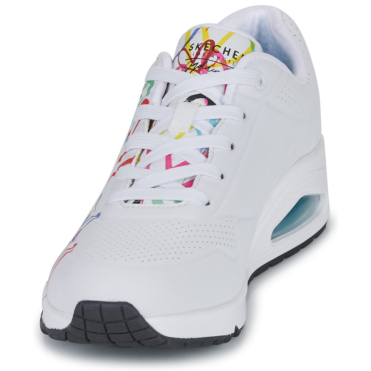 Sneakers basse Donna Skechers  UNO  Bianco