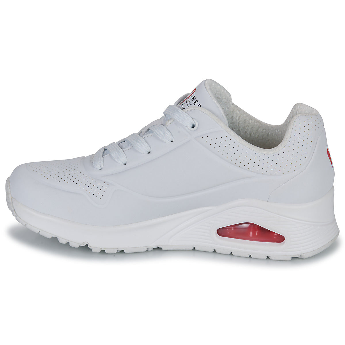 Sneakers basse Donna Skechers  UNO  Bianco