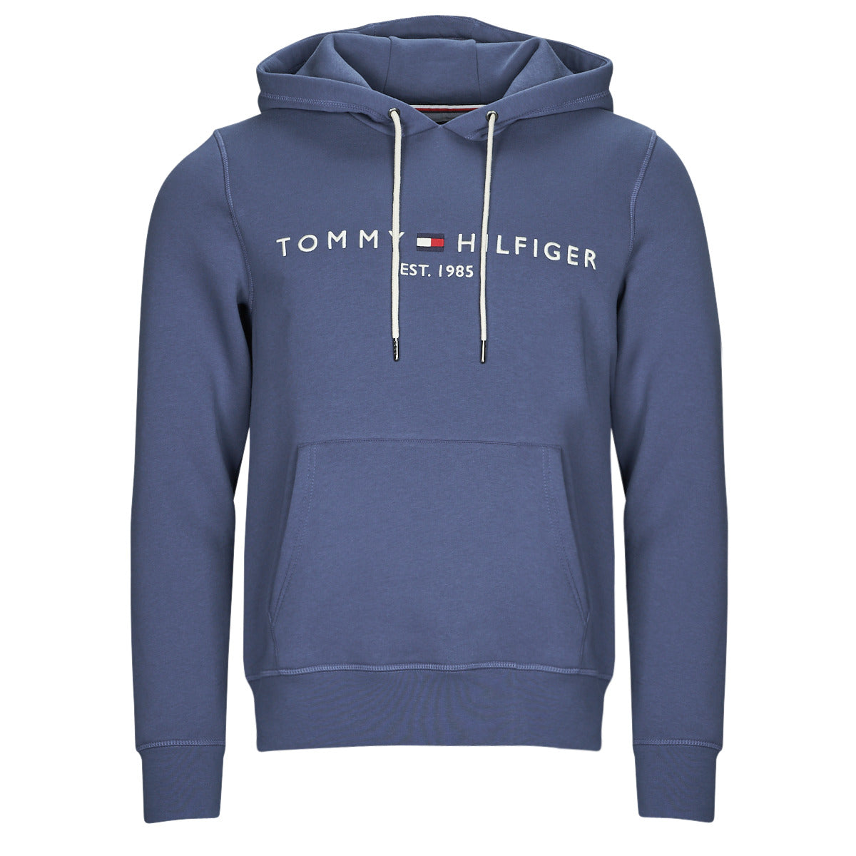 Felpa Uomo Tommy Hilfiger  TOMMY LOGO HOODY  Blu