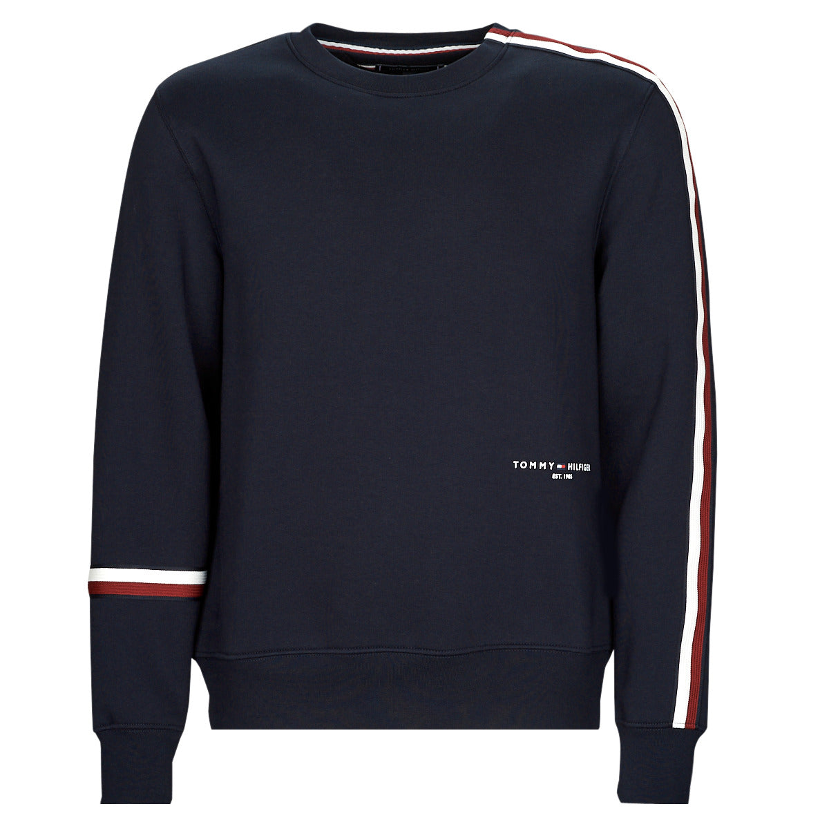 Felpa Uomo Tommy Hilfiger  NEW GLOBAL STRIPE CREWNECK  Marine