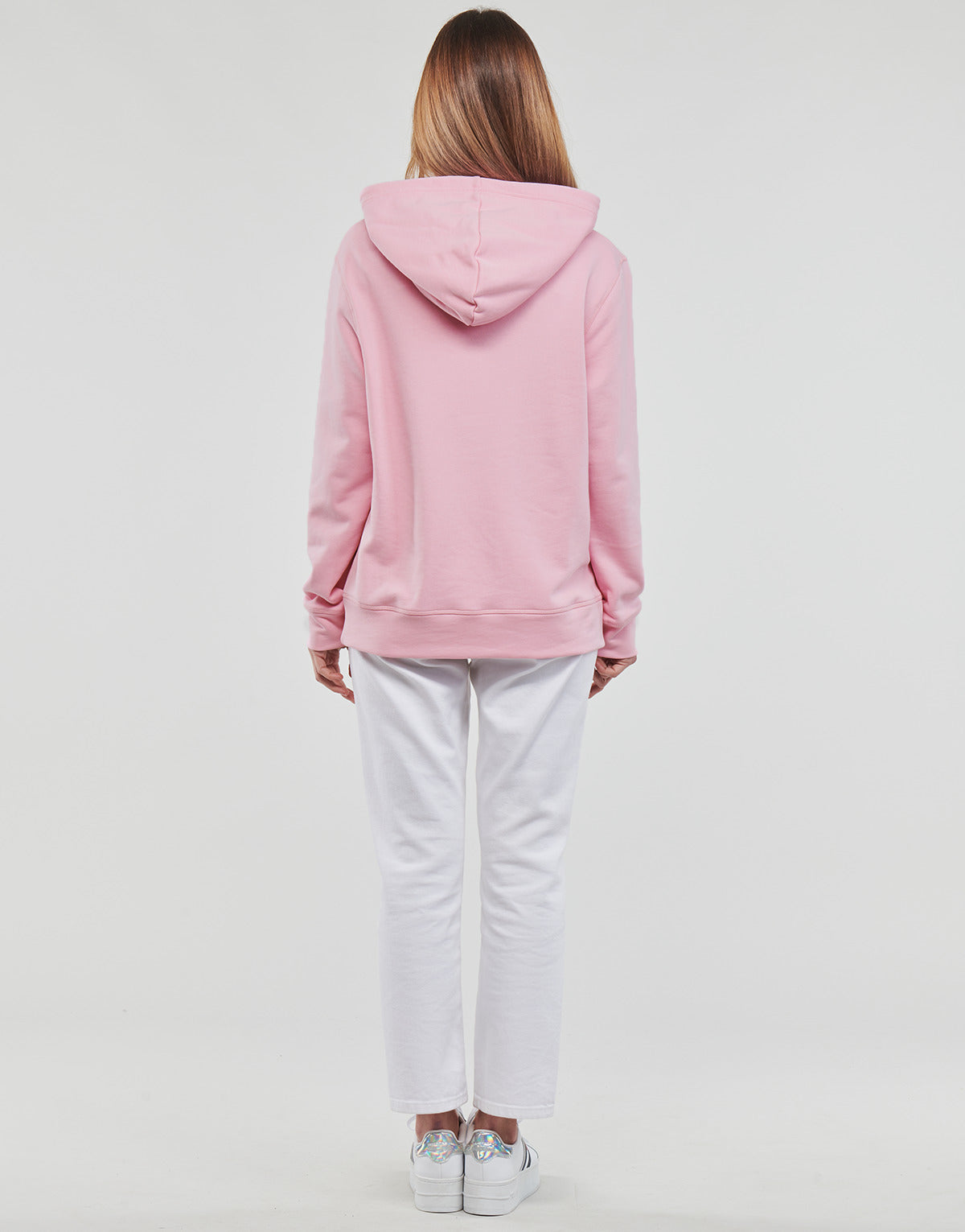 Felpa Donna Tommy Hilfiger  REGULAR HOODIE  Rosa