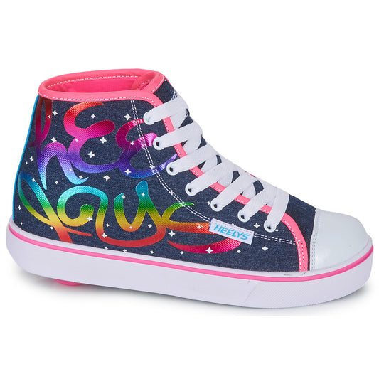 Scarpe con rotelle ragazza Heelys  VELOZ  Marine