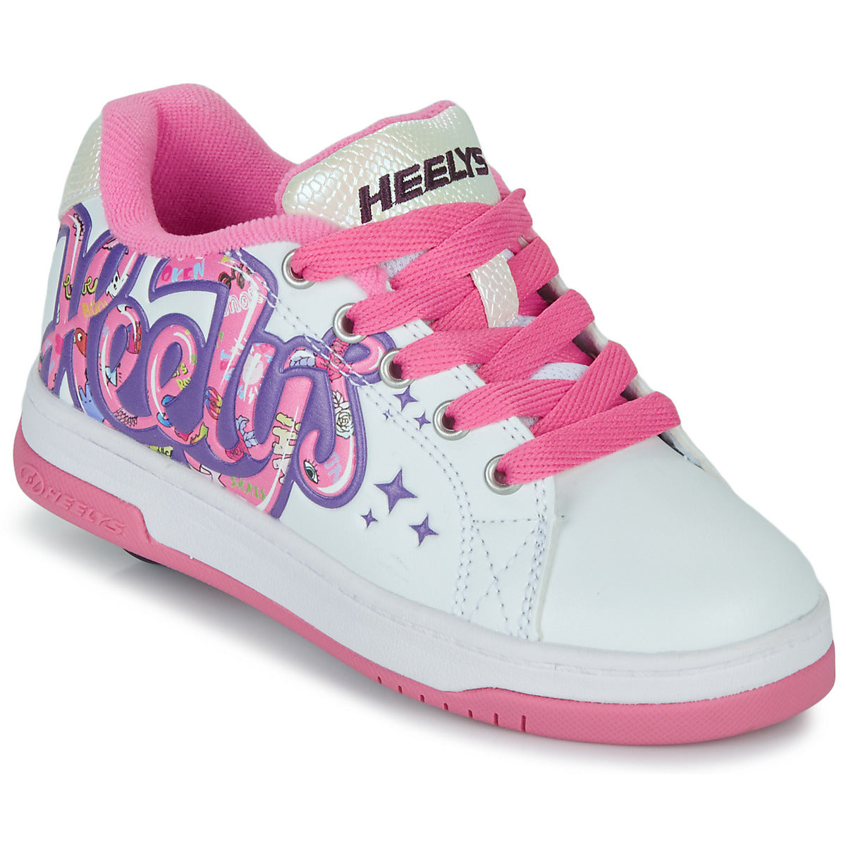 Scarpe con rotelle ragazza Heelys  SPLIT  Bianco