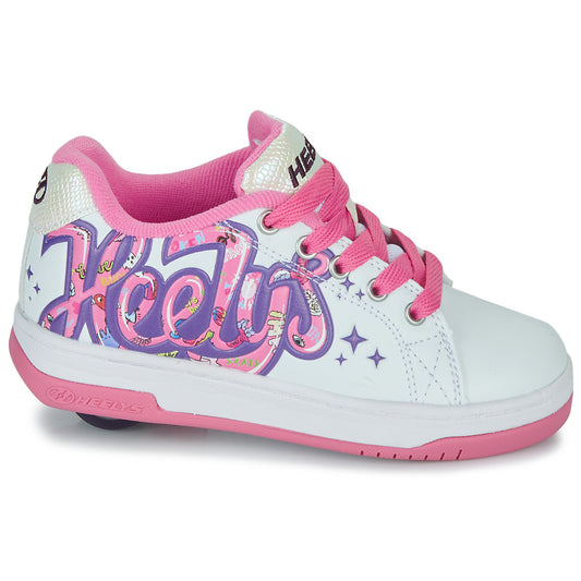 Scarpe con rotelle ragazza Heelys  SPLIT  Bianco