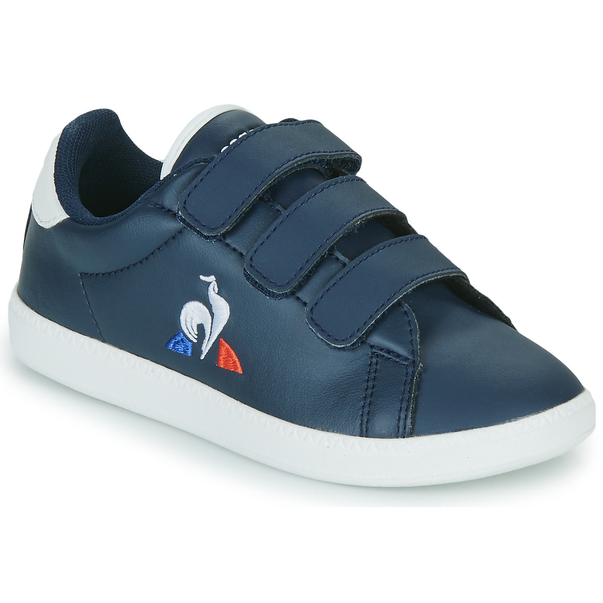 Scarpe bambini ragazzo Le Coq Sportif  COURTSET PS  Marine