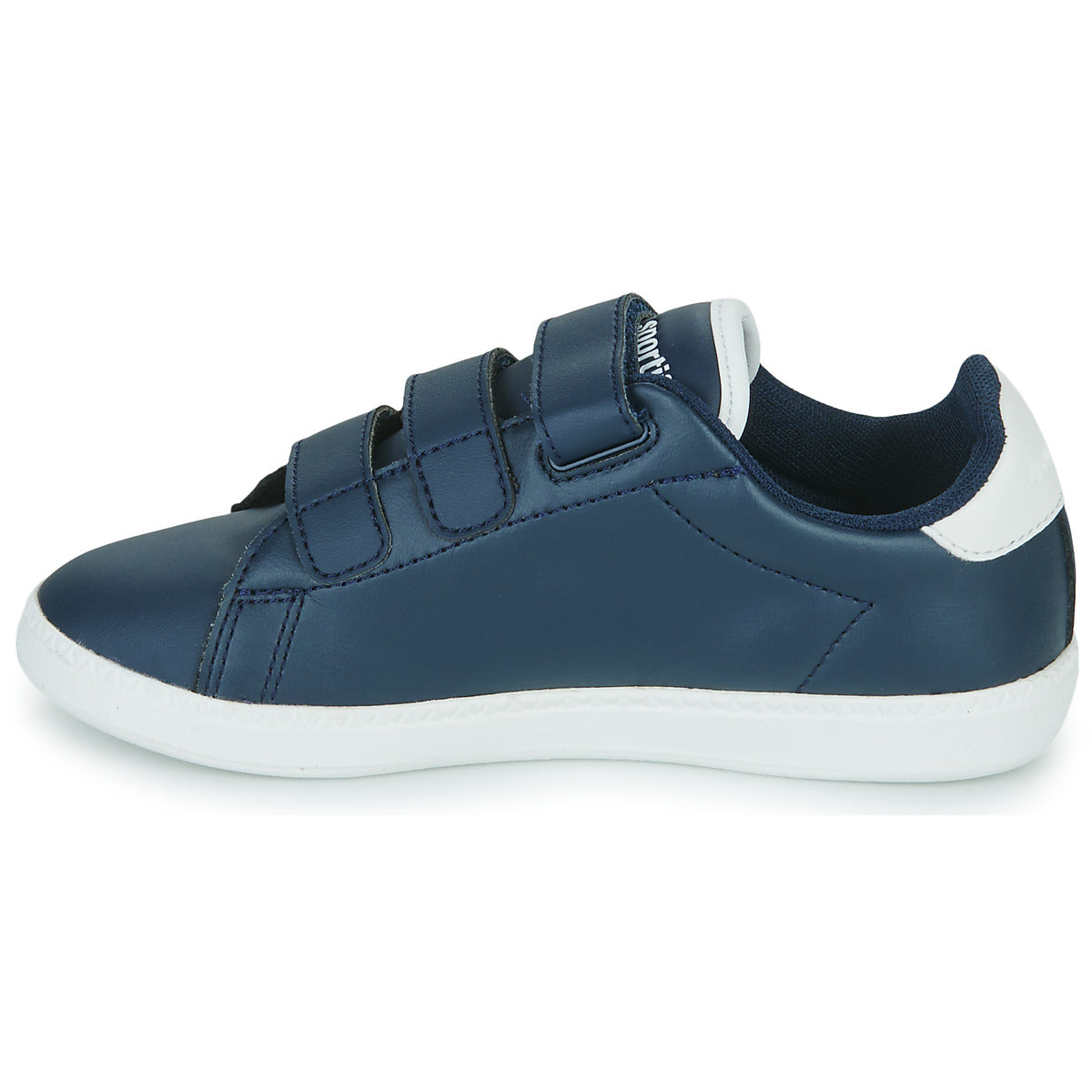 Scarpe bambini ragazzo Le Coq Sportif  COURTSET PS  Marine