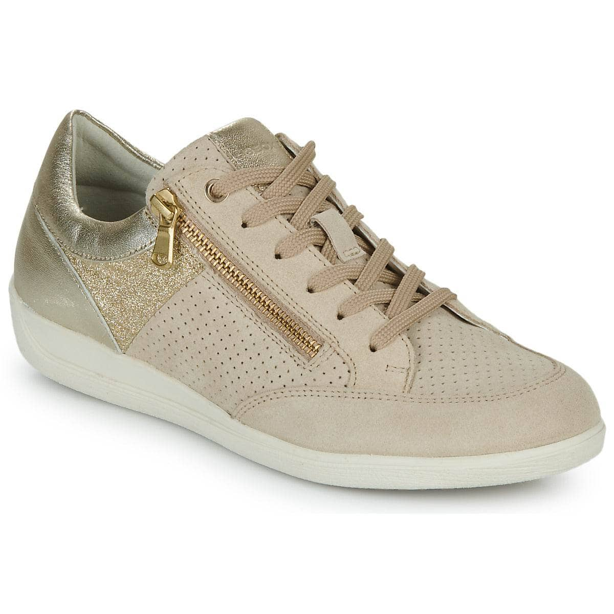 Sneakers basse Donna Geox  D MYRIA  Beige