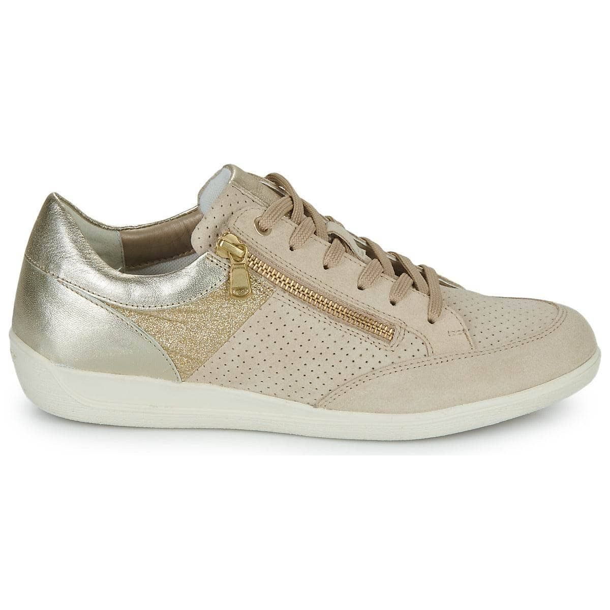 Sneakers basse Donna Geox  D MYRIA  Beige