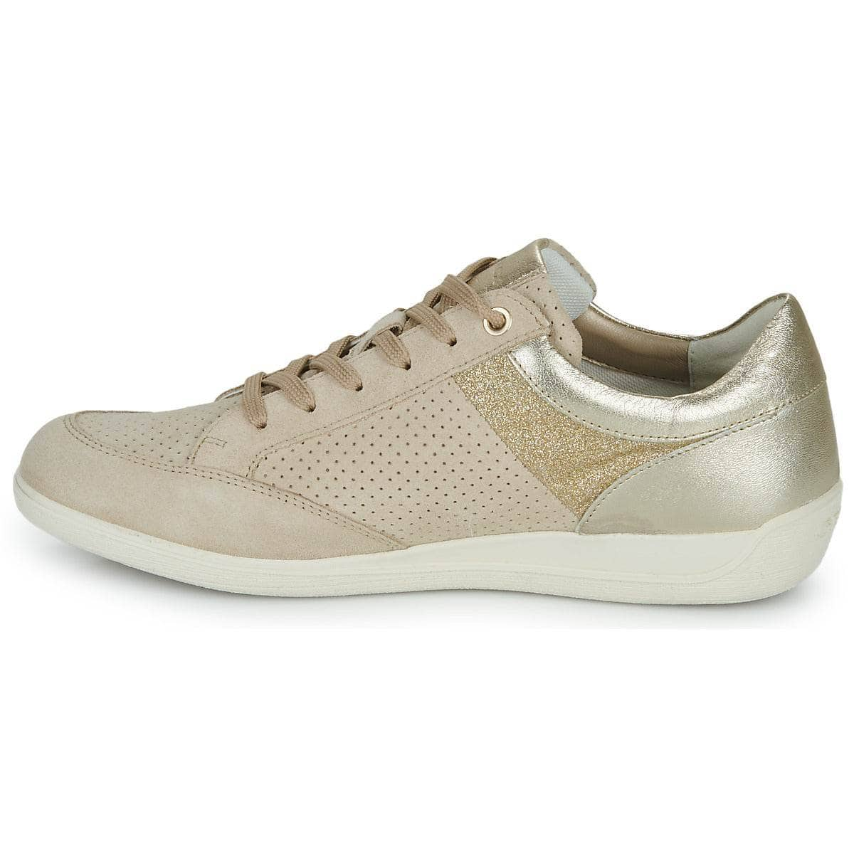 Sneakers basse Donna Geox  D MYRIA  Beige