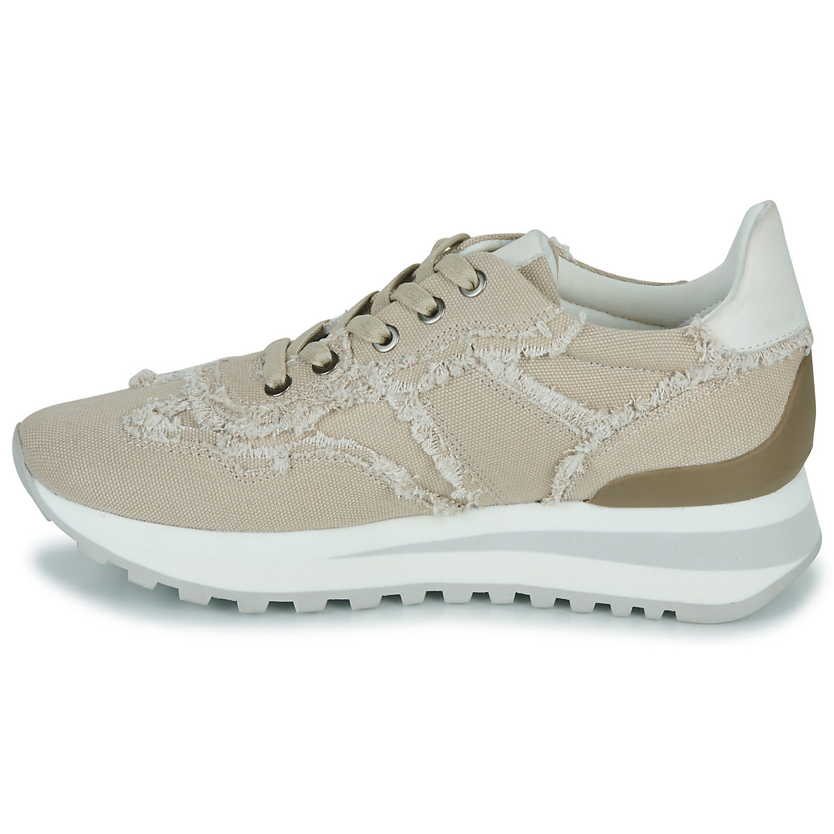 Sneakers basse Donna Regard  GIEN V2 CANVAS PANNA  Beige