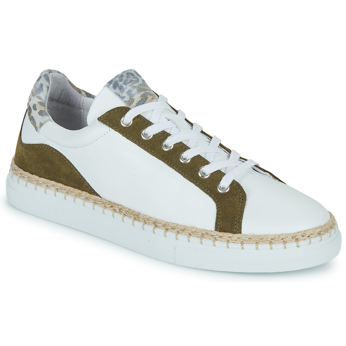 Sneakers basse Donna Regard  KERSAINT V3 CROSTA MILITARE  Bianco