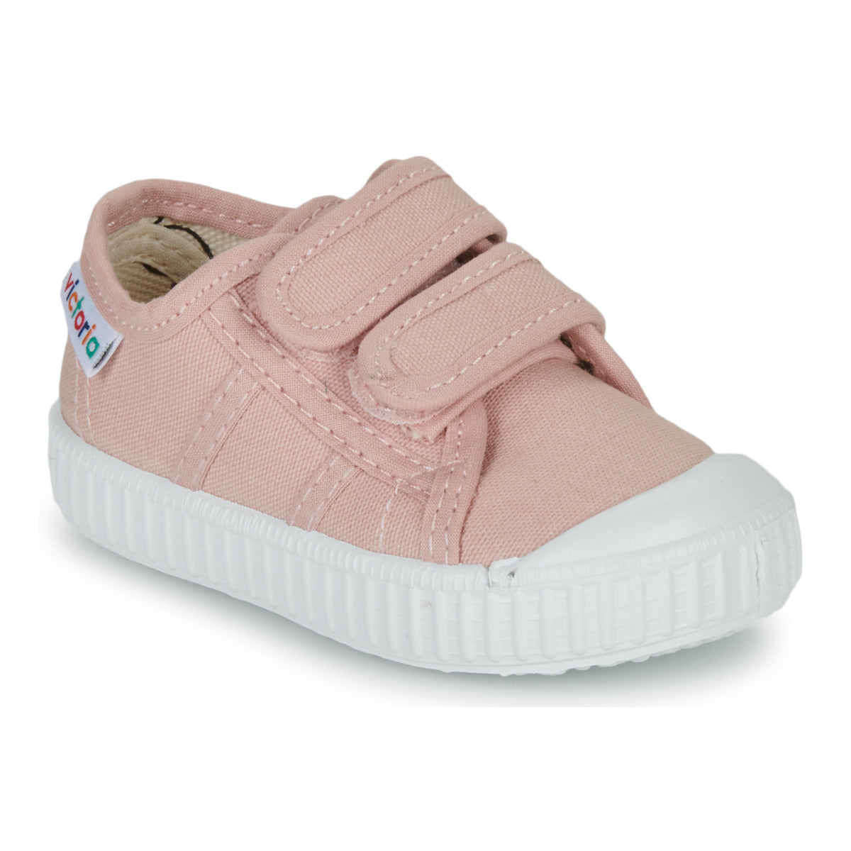 Scarpe bambini ragazza Victoria  BASKET TIRAS LONA  Rosa