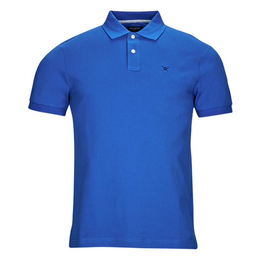 Polo Uomo Hackett  ESSENTIALS SLIM FIT LOGO  Blu