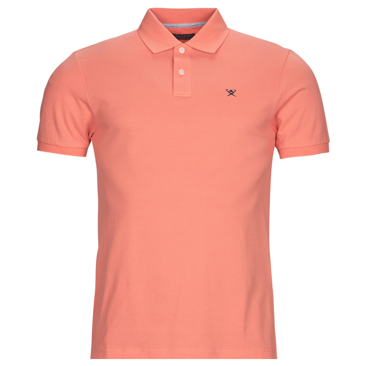 Polo Uomo Hackett  ESSENTIALS SLIM FIT LOGO  Rosa