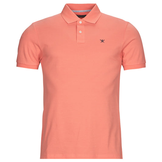 Polo Uomo Hackett  ESSENTIALS SLIM FIT LOGO  Rosa